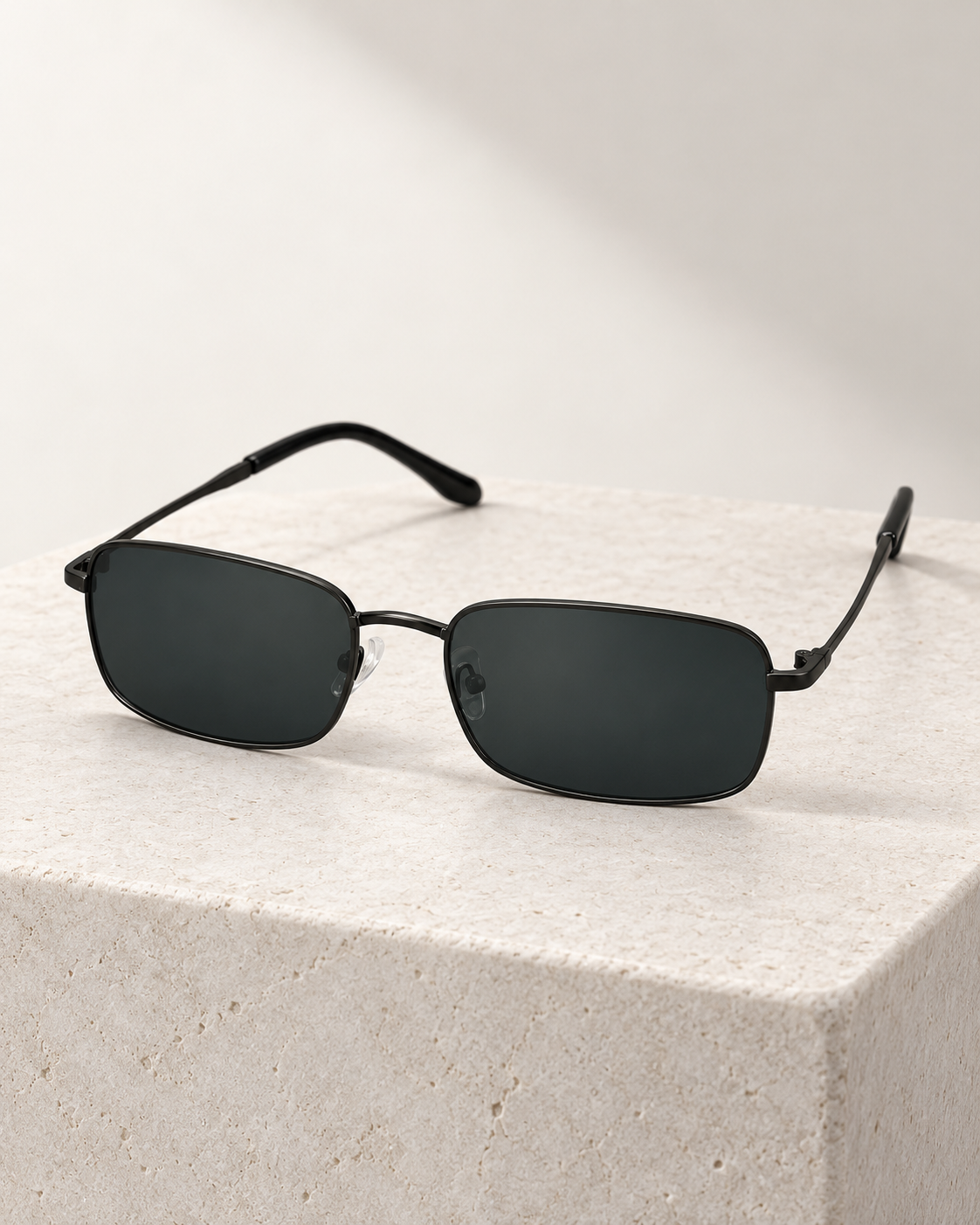 Square metal sunglasses