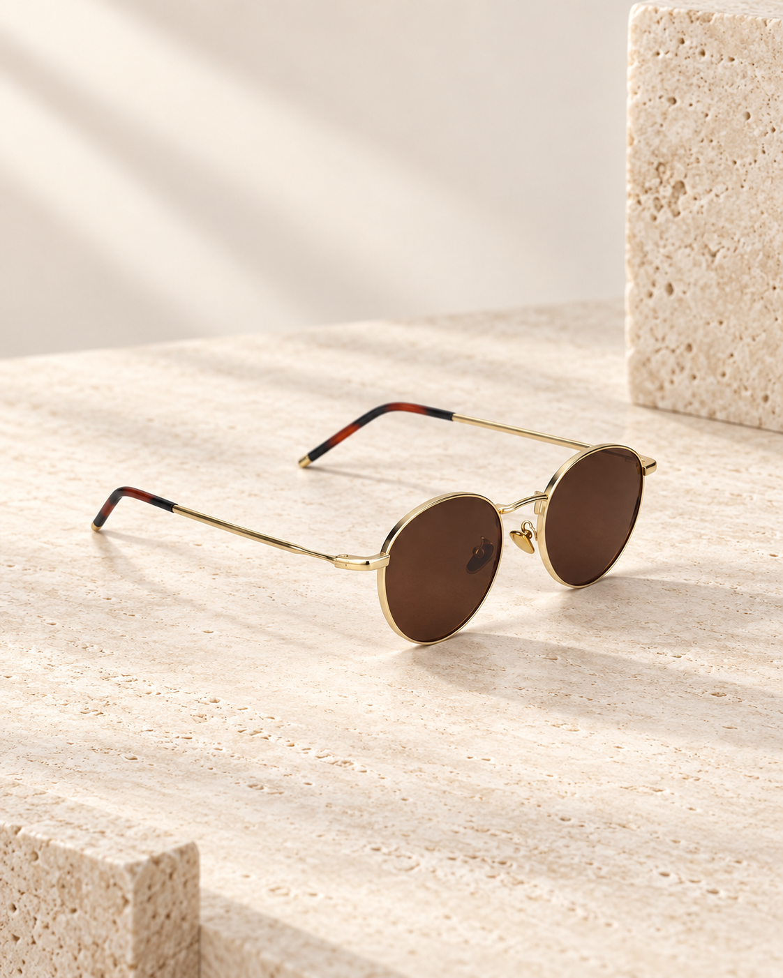 Round metal sunglasses