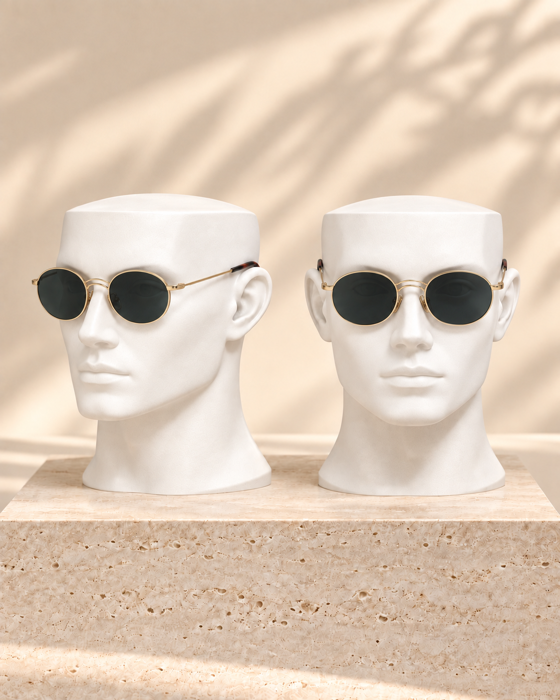 Round metal sunglasses